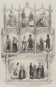 The Paris International Exhibition, Swedish and Norwegian Costumes